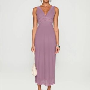 Princess Polly Lavender Midi Dress